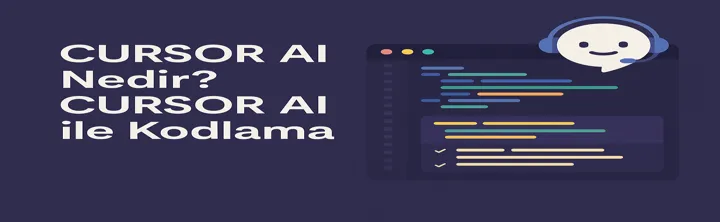 Cursor AI Kod Editörü Görseli